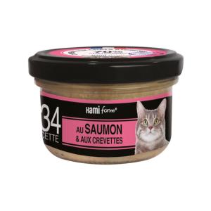 HAMI form cuisiné pour chat recette N°34 Saumon/Crevettes