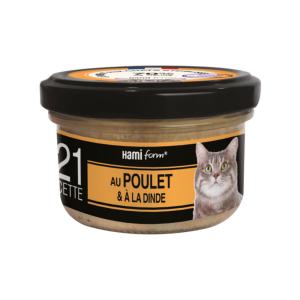 HAMI form cuisiné pour chat recette N°21 Poulet/dinde